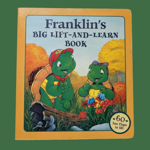 2 for $20 Franklin’s Big Lift-and-Learn Book — 60 Flaps! - Picture 1 of 3